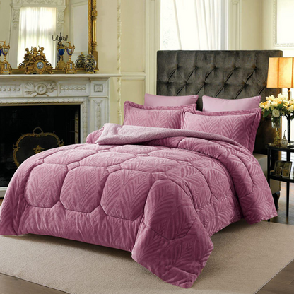 كوفرلي فرو شتوي موهير متوفر بمقاسين كينغ (3 قطع) ومفرد ونصف (قطعتان)