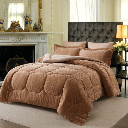 كوفرلي فرو شتوي موهير متوفر بمقاسين كينغ (3 قطع) ومفرد ونصف (قطعتان)