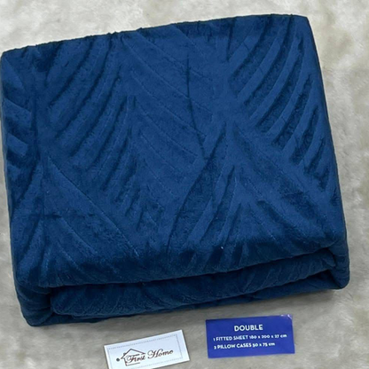 بيت فرشة شتوي موهير مغيط متوفر بمقاسان مفرد ونص 4 قطع مجوز 3 قطع - Winter mohair fitted sheet
