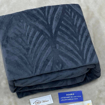 بيت فرشة شتوي موهير مغيط متوفر بمقاسان مفرد ونص 4 قطع مجوز 3 قطع - Winter mohair fitted sheet