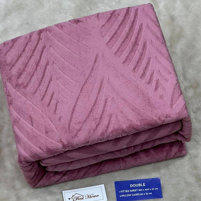 بيت فرشة شتوي موهير مغيط متوفر بمقاسان مفرد ونص 4 قطع مجوز 3 قطع - Winter mohair fitted sheet
