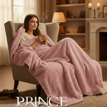 Mohair Throw Blanket Ultra Soft & Warm Available in Single size