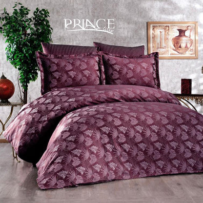 Bed set Cotton 100% Jacquard Available in king size 6Pcs