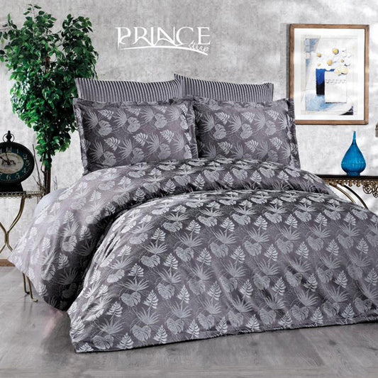 Bed set Cotton 100% Jacquard Available in king size 6Pcs