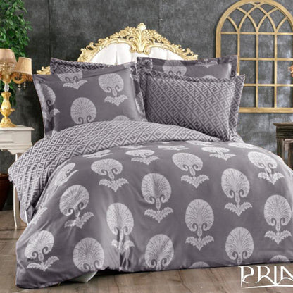 Bed set Cotton 100% Jacquard Available in king size 6Pcs