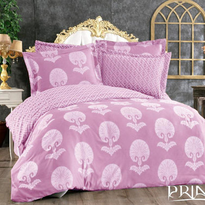 Bed set Cotton 100% Jacquard Available in king size 6Pcs