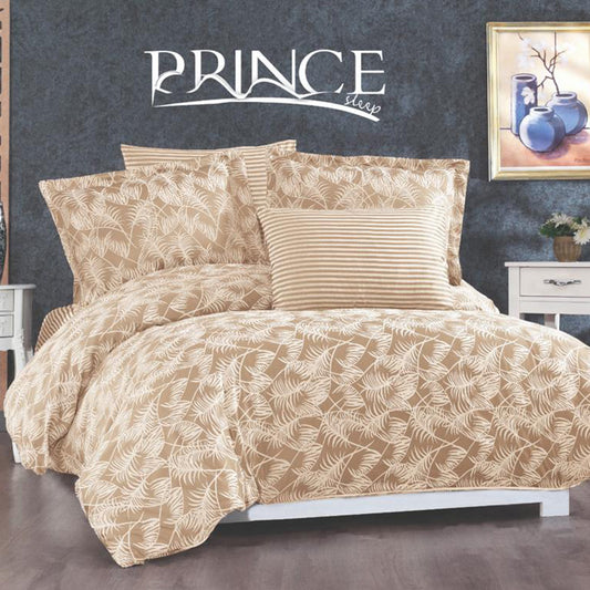 Bed set Cotton 100% Jacquard Available in king size 6Pcs