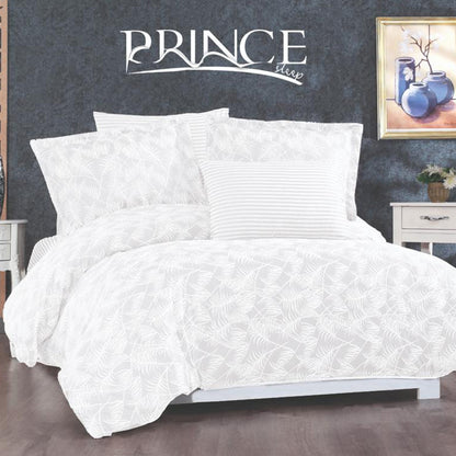 Bed set Cotton 100% Jacquard Available in king size 6Pcs