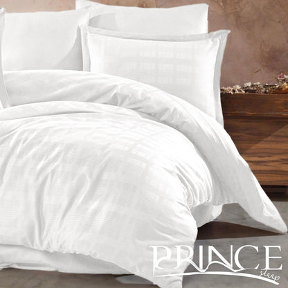 Bed set | Cotton 100% Jacquard | Available in 3 Sizes | Single half 3 pieces | Double size 4 pieces | King size 4 pieces