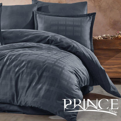 Bed set | Cotton 100% Jacquard | Available in 3 Sizes | Single half 3 pieces | Double size 4 pieces | King size 4 pieces