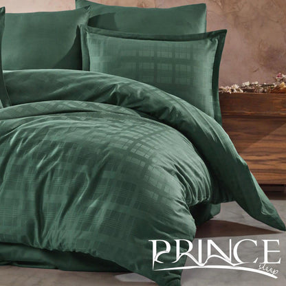 Bed set | Cotton 100% Jacquard | Available in 3 Sizes | Single half 3 pieces | Double size 4 pieces | King size 4 pieces