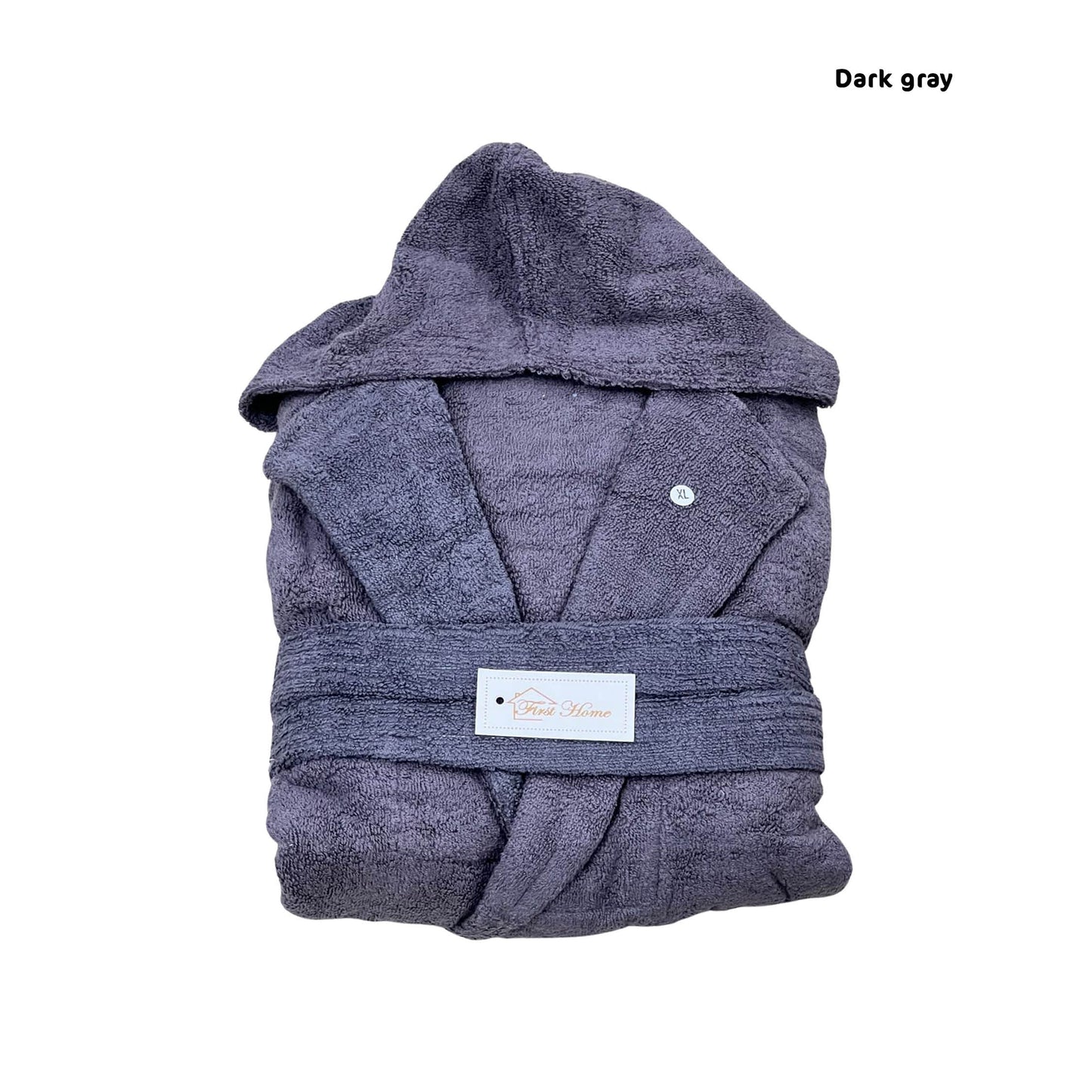Bathroom Robe with Hood | 100% Cotton | Unisex | Premium Thick Fabric