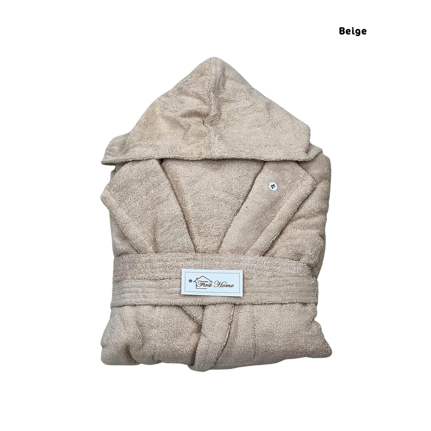 Bathroom Robe with Hood | 100% Cotton | Unisex | Premium Thick Fabric
