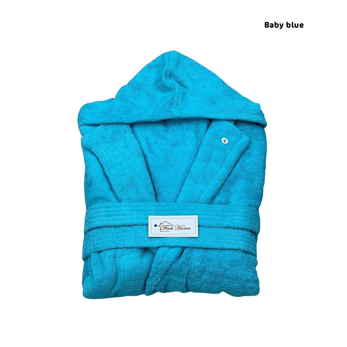 Bathroom Robe with Hood | 100% Cotton | Unisex | Premium Thick Fabric