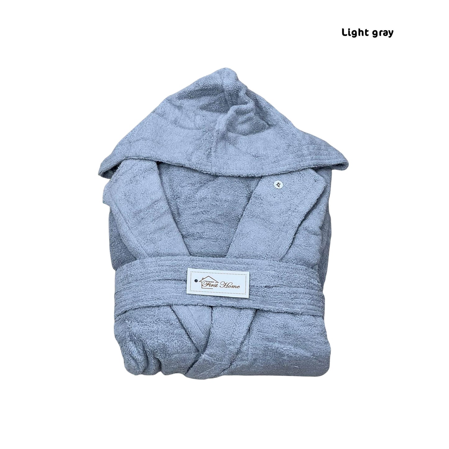 Bathroom Robe with Hood | 100% Cotton | Unisex | Premium Thick Fabric