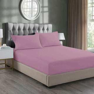 Microfiber Fitted Sheets – Beige
