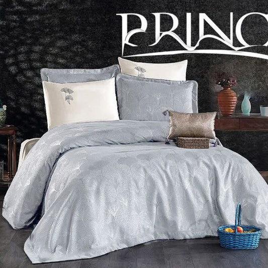 Bridal bed set collection pique 100% Cotton Jacquard King size 6Pcs