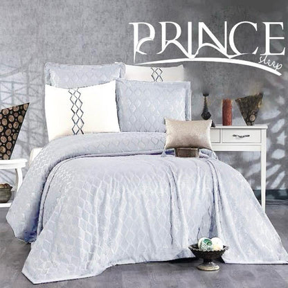 Piqué Bed Set | Cotton 100% | Bridal | King Size | 6 Pieces