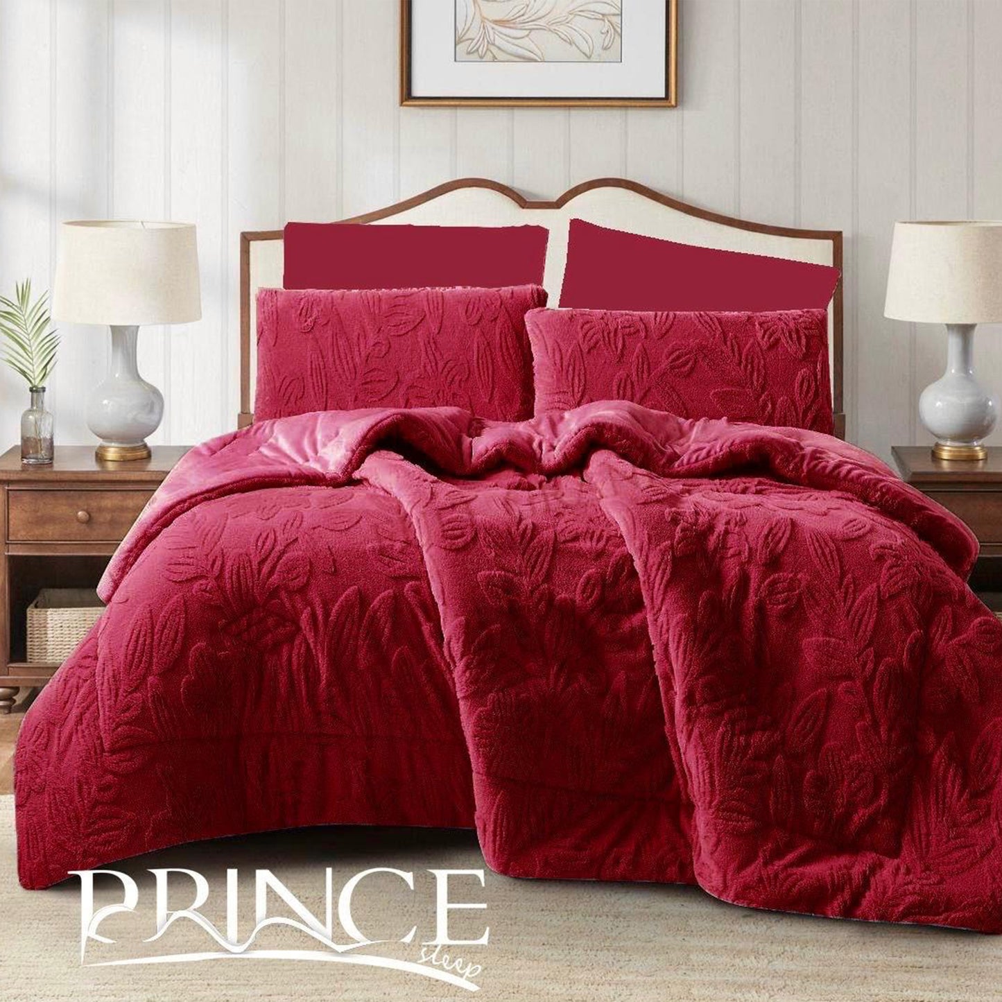 Winter Mohair Coverlet Set Soft, Warm & Elegant Available in 2 Sizes