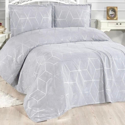 Piqué Bed Set | Cotton Feel | Bridal | King Size | 4 Pieces