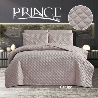 Bedspread | Microfiber | Available in 2 Sizes | Single Half 2 Pieces | King Size 3 Pieces