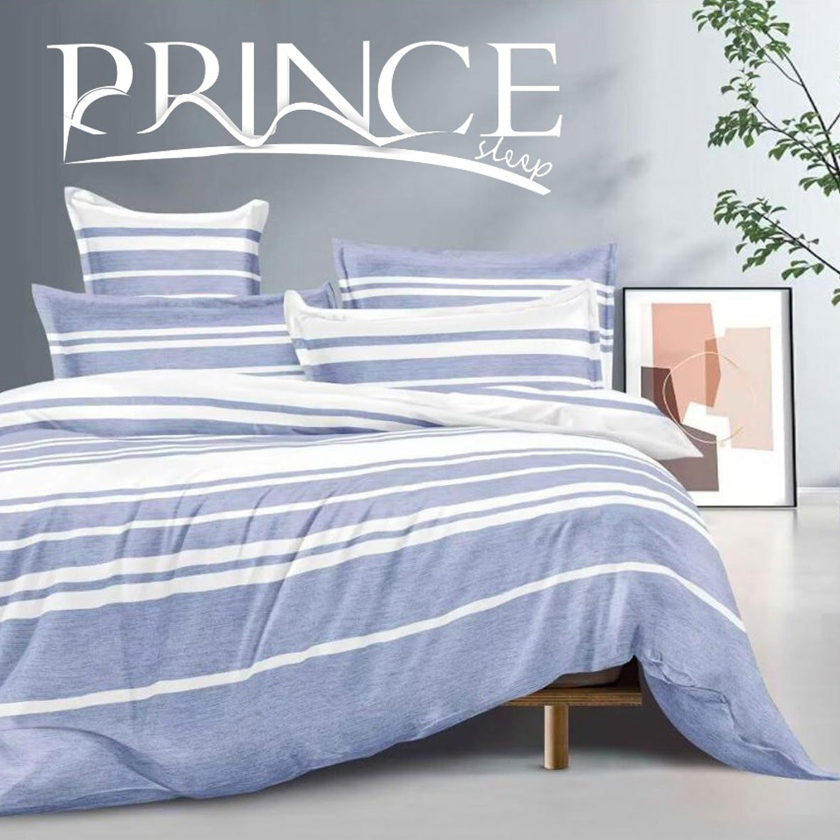 Bed set Microfiber Available in Sizes 2 sizes Single half 3 pieces & king size 4 pieces