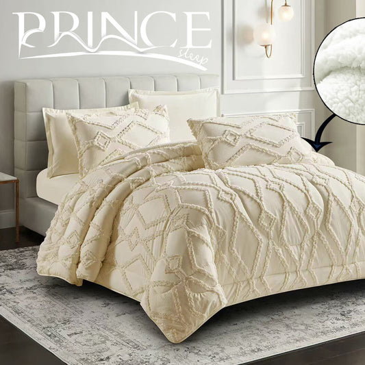 Winter Coverlet Set | Mohair Embossed | King & Single Half Sizes