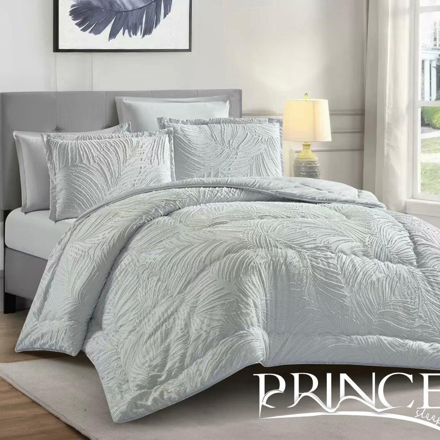 Comforter Set | 100% Cotton | Available in 2 Sizes | Single Half 4 Pieces | King Size 6 Pieces