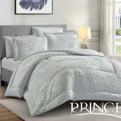 Comforter Set | 100% Cotton | Available in 2 Sizes | Single Half 4 Pieces | King Size 6 Pieces
