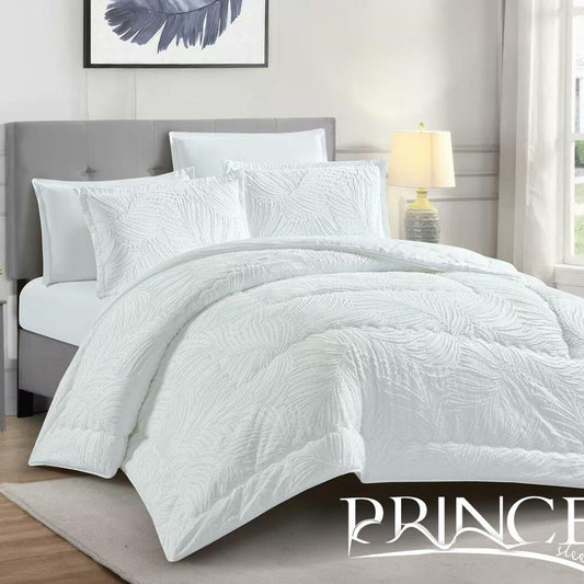 Summer Comforter Set 100% Cotton Available in King 6Pcs & Single Sizes 4Pcs