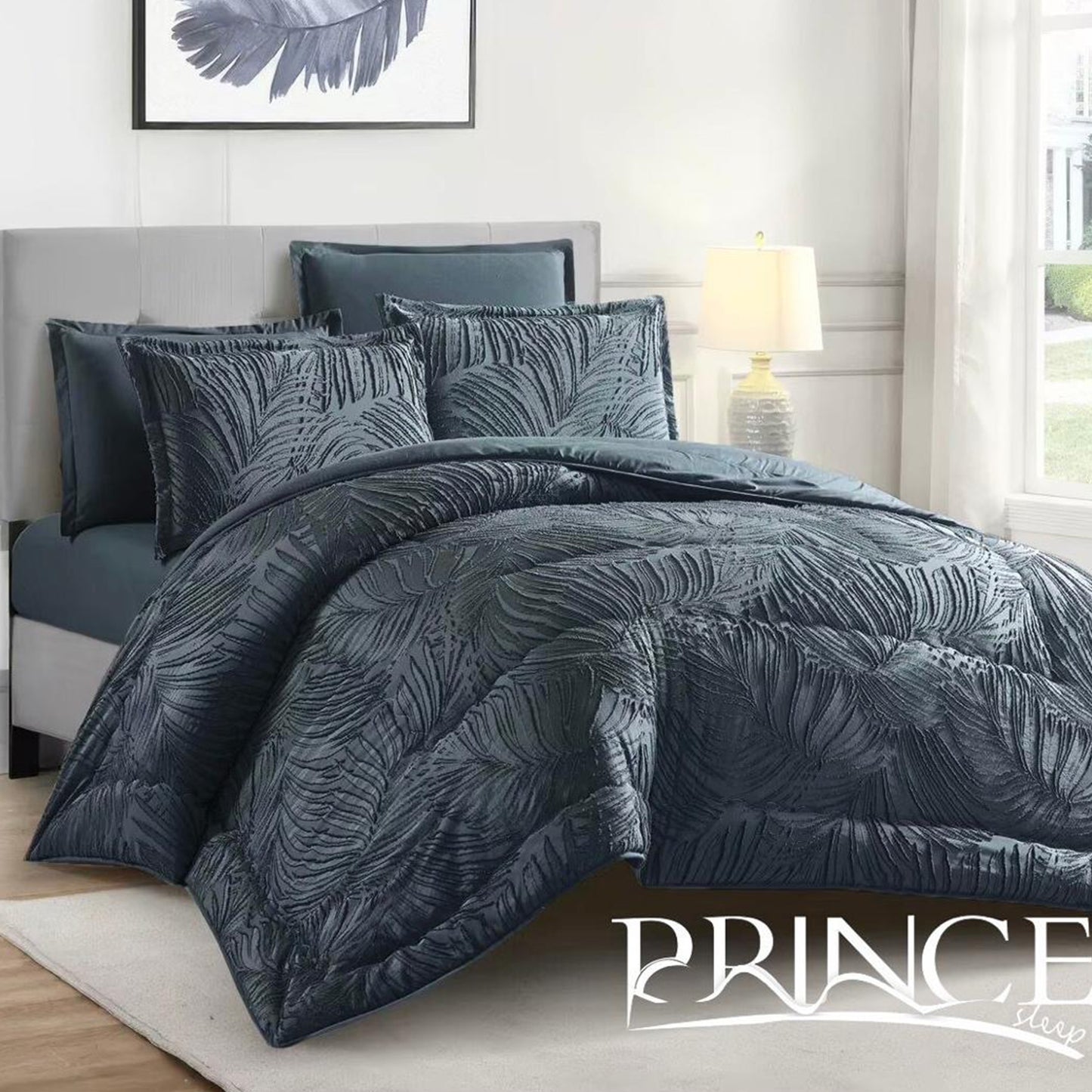 Comforter Set | 100% Cotton | Available in 2 Sizes | Single Half 4 Pieces | King Size 6 Pieces