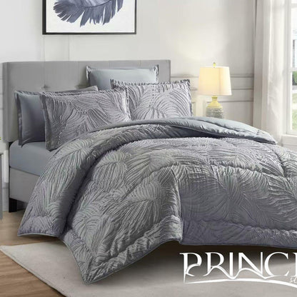 Summer Comforter Set 100% Cotton Available in King 6Pcs & Single Sizes 4Pcs