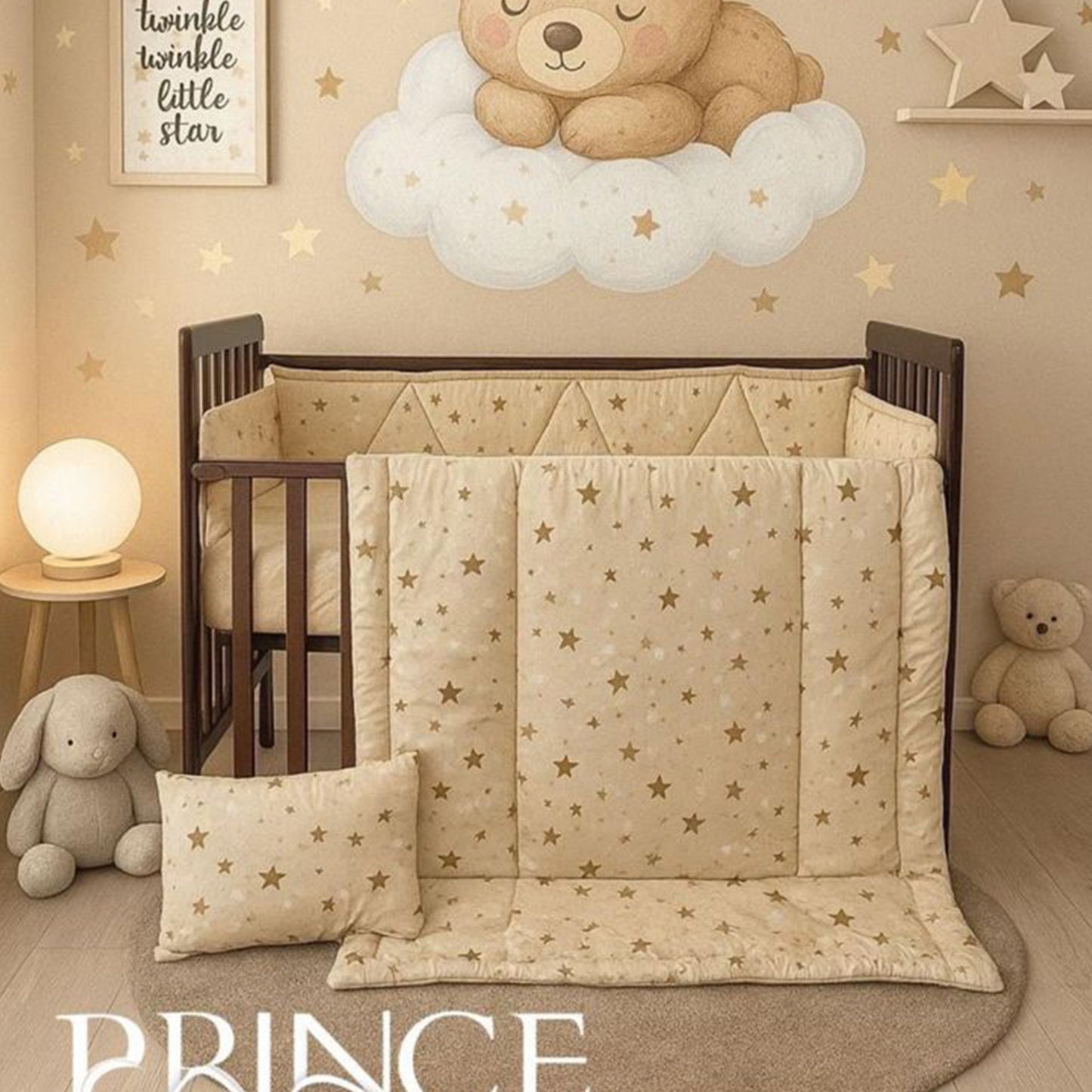 Baby Cotton Comforter Set | 100% Soft Cotton | 6 Pieces