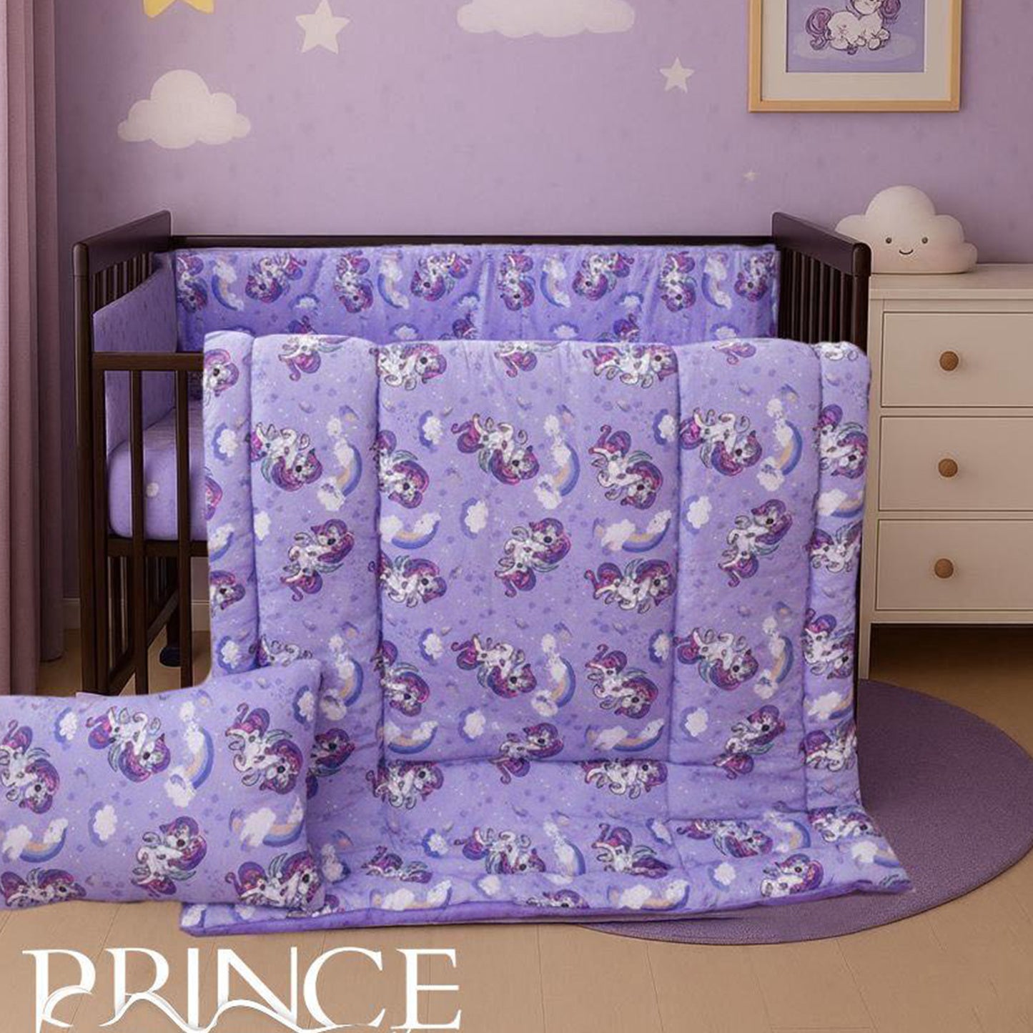 Baby Cotton Comforter Set | 100% Soft Cotton | 6 Pieces