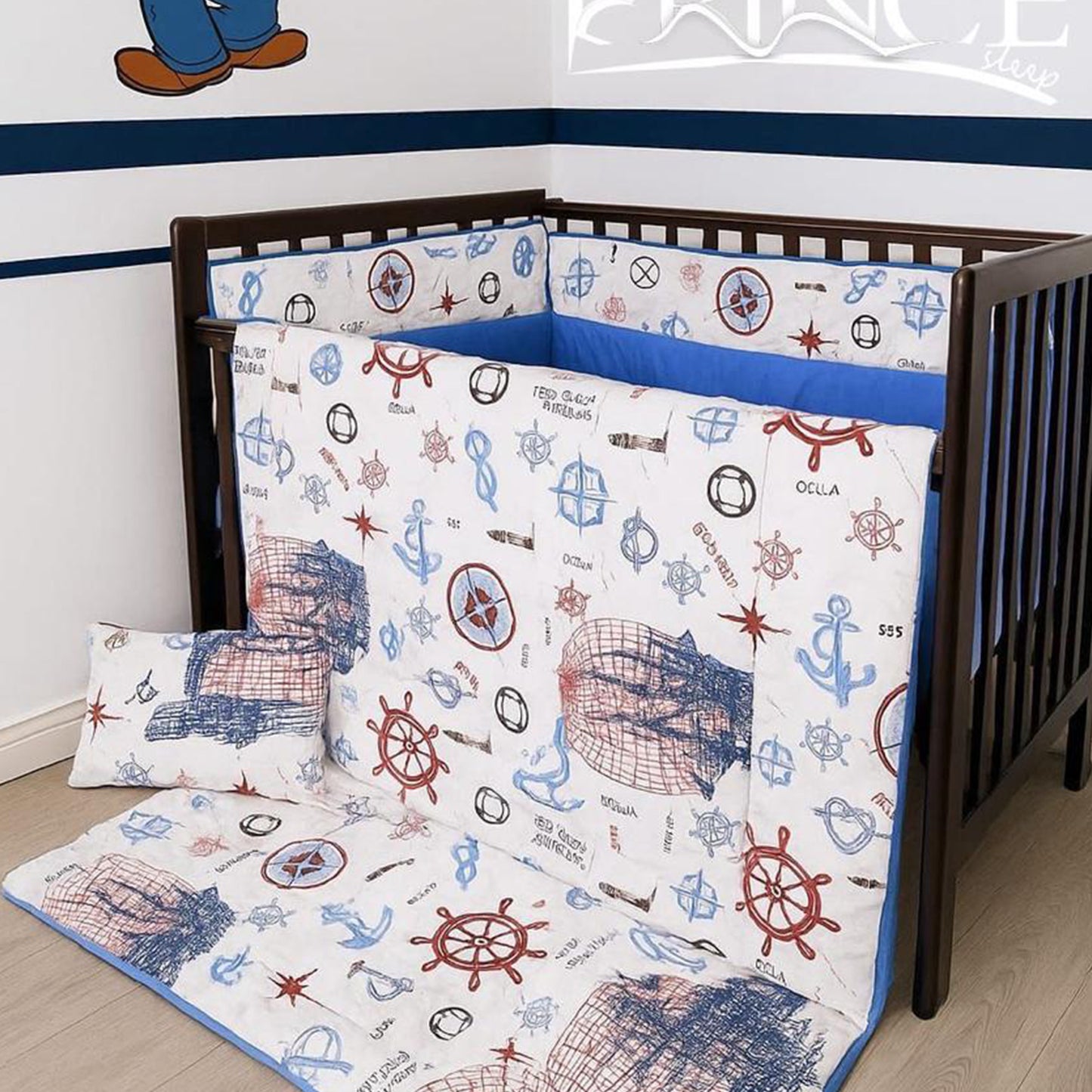 Baby Cotton Comforter Set | 100% Soft Cotton | 6 Pieces