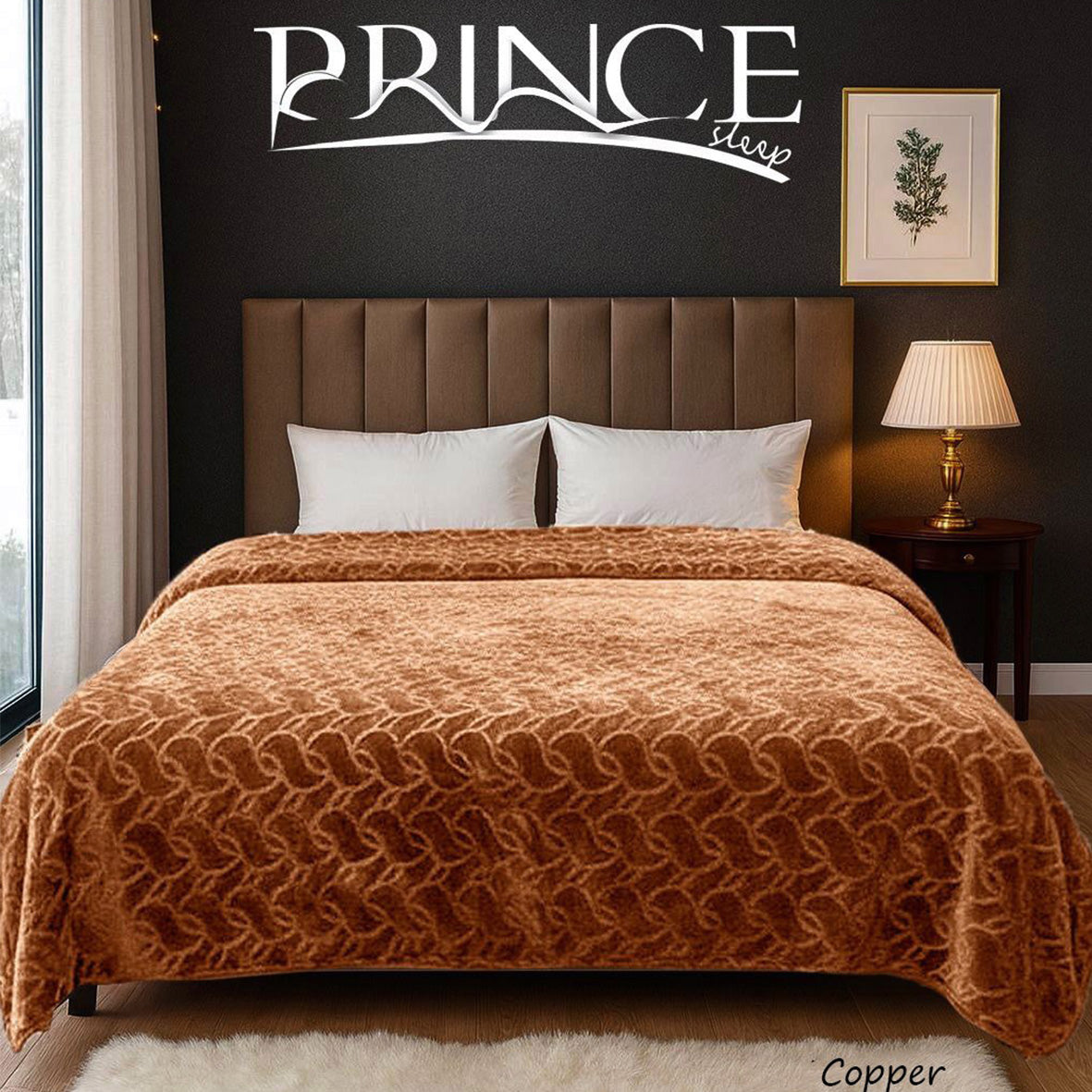 Blanket Winter Mohair Single Half - (1 Piece)