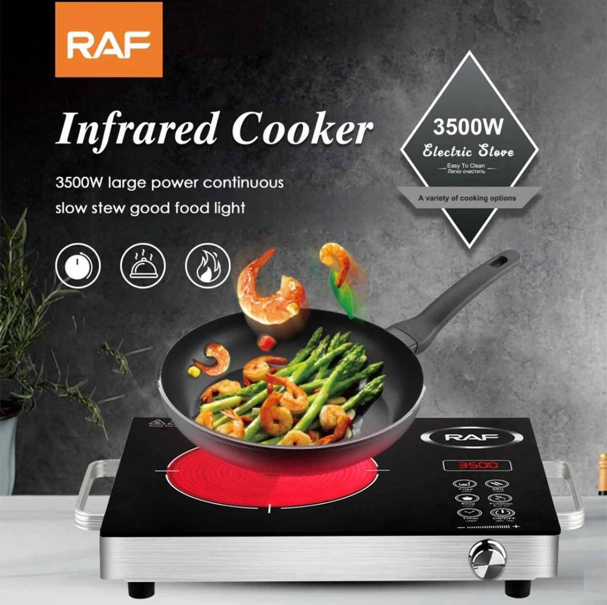 Infrared Cooker RAF R.8019