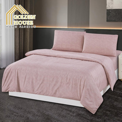 Bed set | Microfiber | Available in 3 Sizes | Single half 3 pieces | Double size 4 pieces | King size 4 pieces