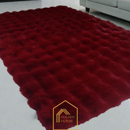 Rabbit Fur Carpets avilable in 5 sizes 1pc