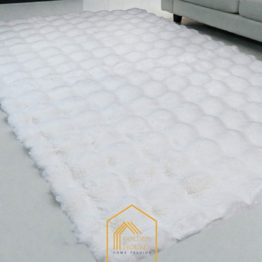 Rabbit Fur Carpets avilable in 5 sizes 1pc