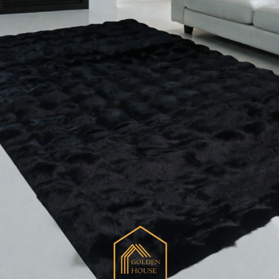 Rabbit Fur Carpets avilable in 5 sizes 1pc