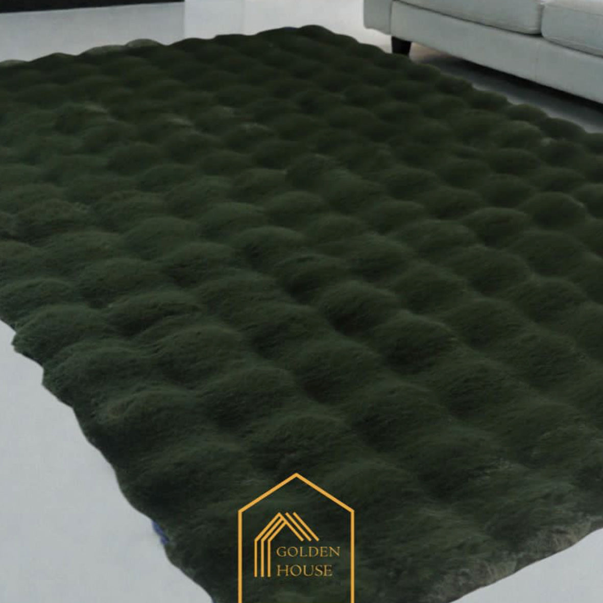 Rabbit Fur Carpets avilable in 5 sizes 1pc