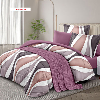 Comforter Set cotton 100% – King Size 6Pcs