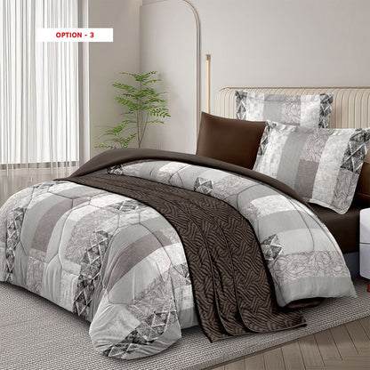 Comforter Set cotton 100% – King Size 6Pcs
