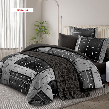 Comforter Set cotton 100% – King Size 6Pcs