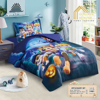 Duvet Cover Set | Digital Disney Print | Single and a Half | 3 Pieces
