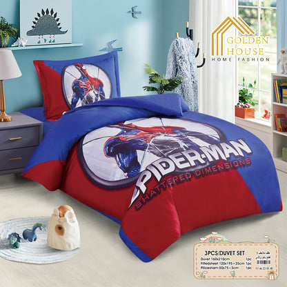 Duvet Cover Set | Digital Disney Print | Single and a Half | 3 Pieces