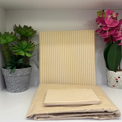 Bed set | Cotton | Available in Single half 3 pieces