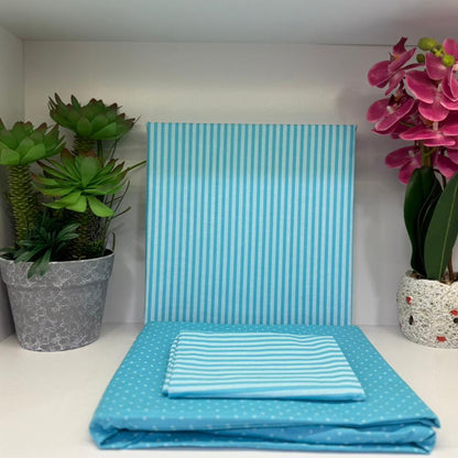 Bed set | Cotton | Available in Single half 3 pieces