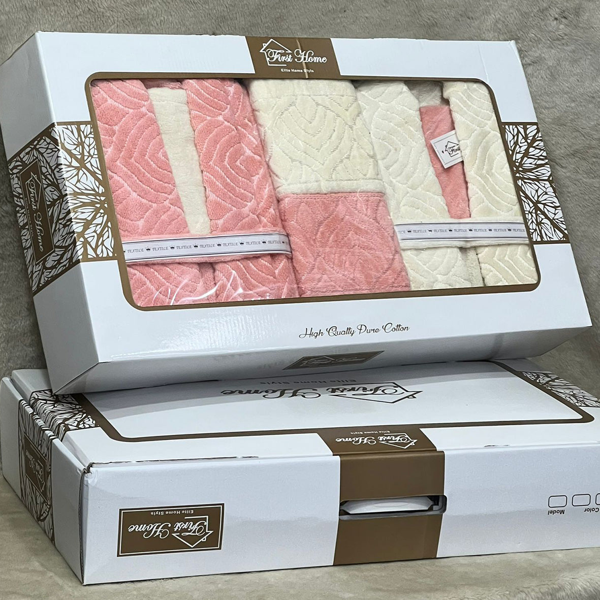 Bathrobe Set | Bridal | Heavy Jacquard | 9 Pieces